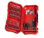 Milwaukee Schroefbitset SHOCKWAVE 40-delig bits, doppen, Red Hex boren