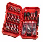 Milwaukee Schroefbitset SHOCKWAVE 75-delig Bits doppen Packout ready