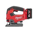 Milwaukee decoupeerzaag M18 FJS-502X FUEL beugelgrip 2x 5.0Ah