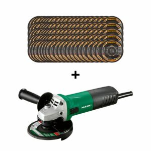 100x Rhodius doorslijpschijf XT70 125x22x1mm met gratis HiKOKI haakse slijper