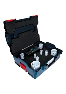 Bosch gatenzagen set 11-delig in kunststof cassette