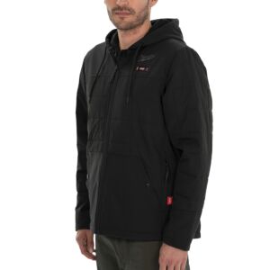 Milwaukee M12 verwarmde pufferjas zwart Maat XXL