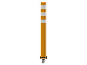 Pole Cone Traffic NS 800 × ø 80 mm – Oranje/Wit
