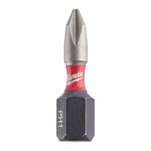 Milwaukee Schroefbit SHOCKWAVE PH1 25mm (2 stuks)
