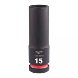 Milwaukee Dop SHOCKWAVE 1/2'' lang 15mm