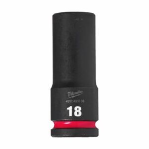 Milwaukee Dop SHOCKWAVE 1/2'' lang 18mm