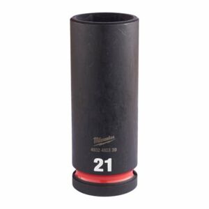 Milwaukee Dop SHOCKWAVE 1/2'' lang 21mm