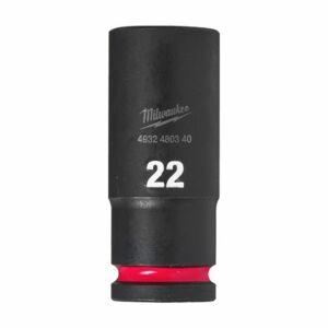 Milwaukee Dop SHOCKWAVE 1/2'' lang 22mm