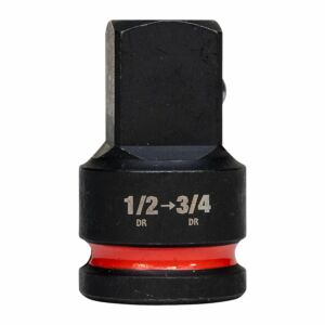 Milwaukee Doppen verloopstuk SHOCKWAVE 1/2'' naar 3/4
