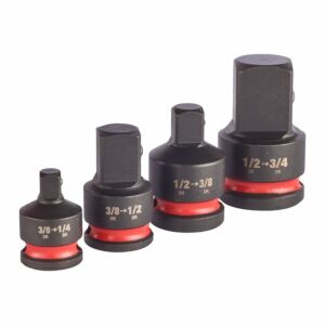 Milwaukee Doppen verloopstukken set SHOCKWAVE