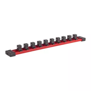 Milwaukee Doppen Rail met clips 1/2'' 350mm