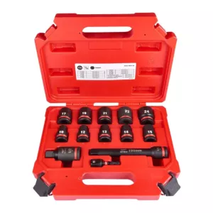 Milwaukee Doppenset SHOCKWAVE 1/2'' (13-delig) 10-24mm