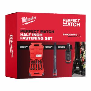 Milwaukee Doppenset SHOCKWAVE™ 1/2 lang Perfect Match (12-delig)