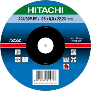 Hitachi afbraamschijf 180x6mm voor metaal