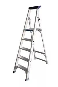 ASC bordestrap 5 treden aluminium