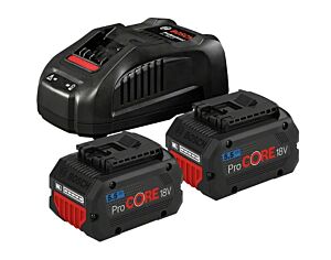 Bosch accu set 18V 5,5Ah inclusief snellader 