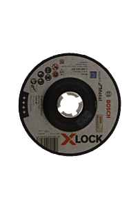 Bosch X-LOCK Slijpschijf expert for metal 125x2.5x22.23mm, gebogen