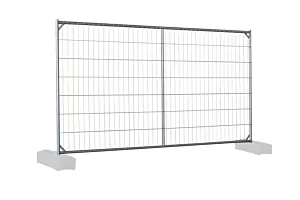 Bouwhek exclusief 3,5x2m 32kg naverzinkt, tussenstaander en hoekversteviging