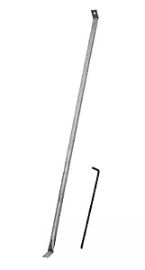 Bouwhekschoor h.o.h. 1,90m met grondpen 50cm