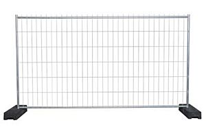 Set bouwhekken goed 3,5x2m 20kg 25xhek+voet+klem inclusief stapelrek