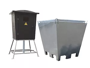Bouwmeterkast PKI 63A met bouwwaterput