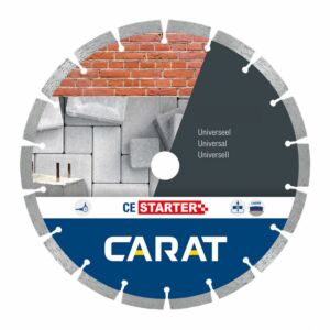 Carat diamantzaagblad CE starter 125x22,23mm universeel