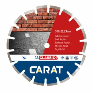 Carat diamantzaagblad CA classic 300x22,23mm baksteen/asfalt 