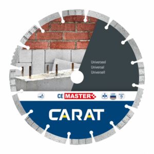 Carat diamantzaagblad CE master 125x22,23mm universeel