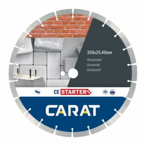 Carat diamantzaagblad CE starter 350x25,4mm universeel