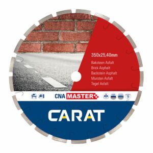 Carat diamantzaagblad CNA master 350x25,40mm baksteen/asfalt