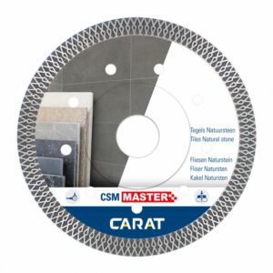 Carat diamantzaagblad CSM master 115x22,23mm tegels en natuursteen