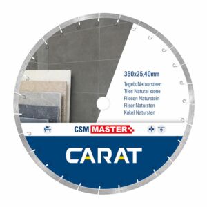 Carat diamantzaagblad CSM master 350x20mm tegels en natuursteen