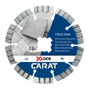 Carat diamantzaagblad x-lock 125x22,23mm universeel