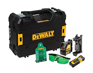 DeWALT combiset DW0887100-1 kruislijnlaser DW088CG + afstandsmeter DWHT77100