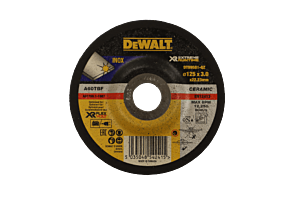 DeWalt afbraamschijf XR 125 x 3 x 22,23 mm voor metaal