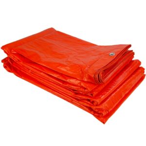 Dekkleed oranje 10x12m 120gr/m2