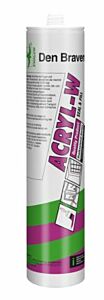 Den Braven acrylaatkit zwaluw acryl-W 310ml grijs