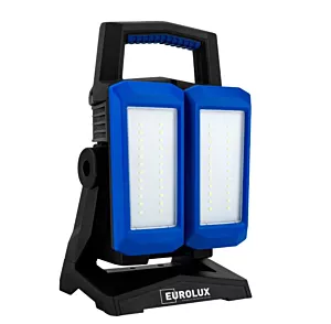 Eurolux LED Accu bouwlamp Twin-Spot 4500