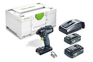 Festool accu slagschroevendraaier + gratis organiser TID 18 HPC4,0 I-Plus ORG