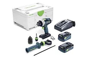 Festool accu boor-schroefmachine QUADRIVE TDC 18/4 5,0/4,0 I-Plus