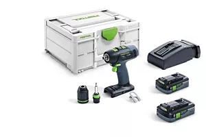 Festool accu schroefboormachine T 18+3 HPC