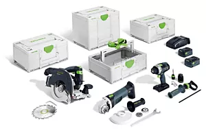 Festool combiset bouwtimmeren HKC 55/TPC 18/AGC 18/TB M 137