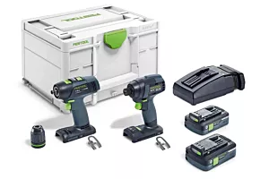Festool combiset 2-kit TID 18 HPC 4,0 I-Set T18