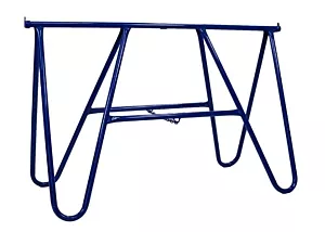 Klapschraag 60x114cm blauw gepoedercoat