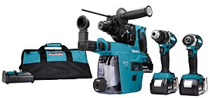 Makita combiset DLX3106TW1 voor schroeven en boren