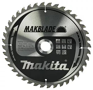 Makita afkortzaagblad Makblade hout 260x30x2,3 40T 5g