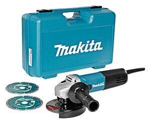 Makita haakse slijper 9558HNRGK2 230V 125mm