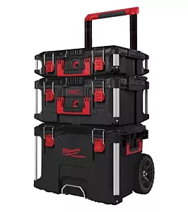 Milwaukee PACKOUT Starter Set 3-delig Trolley Box Large Box