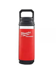 Milwaukee PACKOUT thermosfles 532ml met dop rood