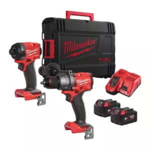 Milwaukee combiset 2-kit M18 FPP2A3-502X FUEL (FPD3+FID3)